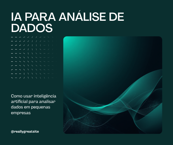 IA análise dados pequenas empresas