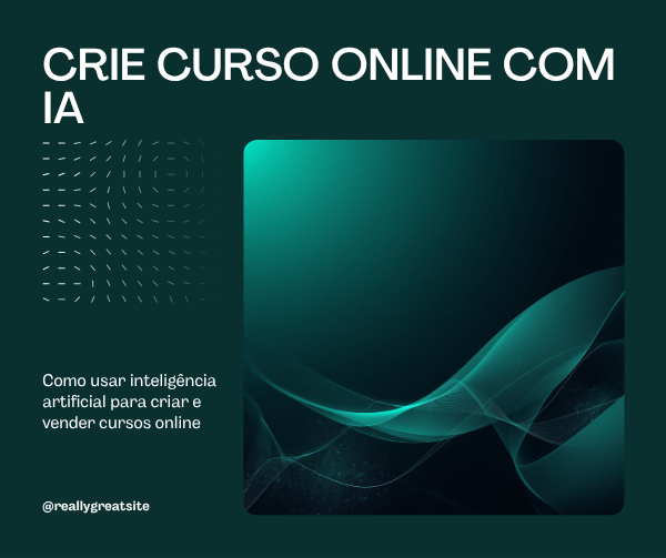 IA criar curso online